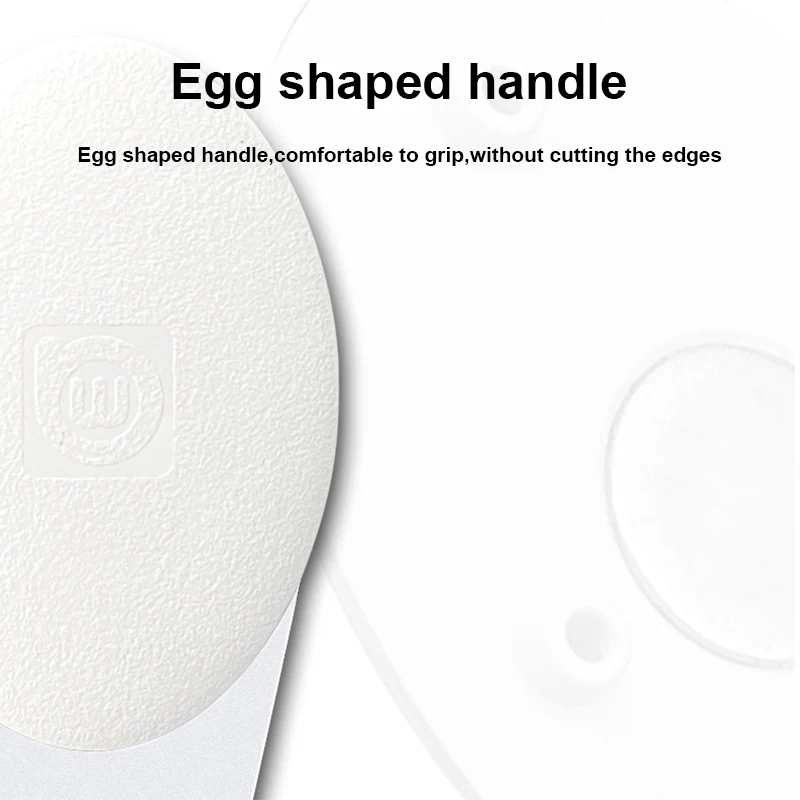 Amaoe Egg Shaped Dismantling Warped Blade Stainless Steel Plate Dismantling Tool Motherboard BGA Chip Back Cover Screen Removal