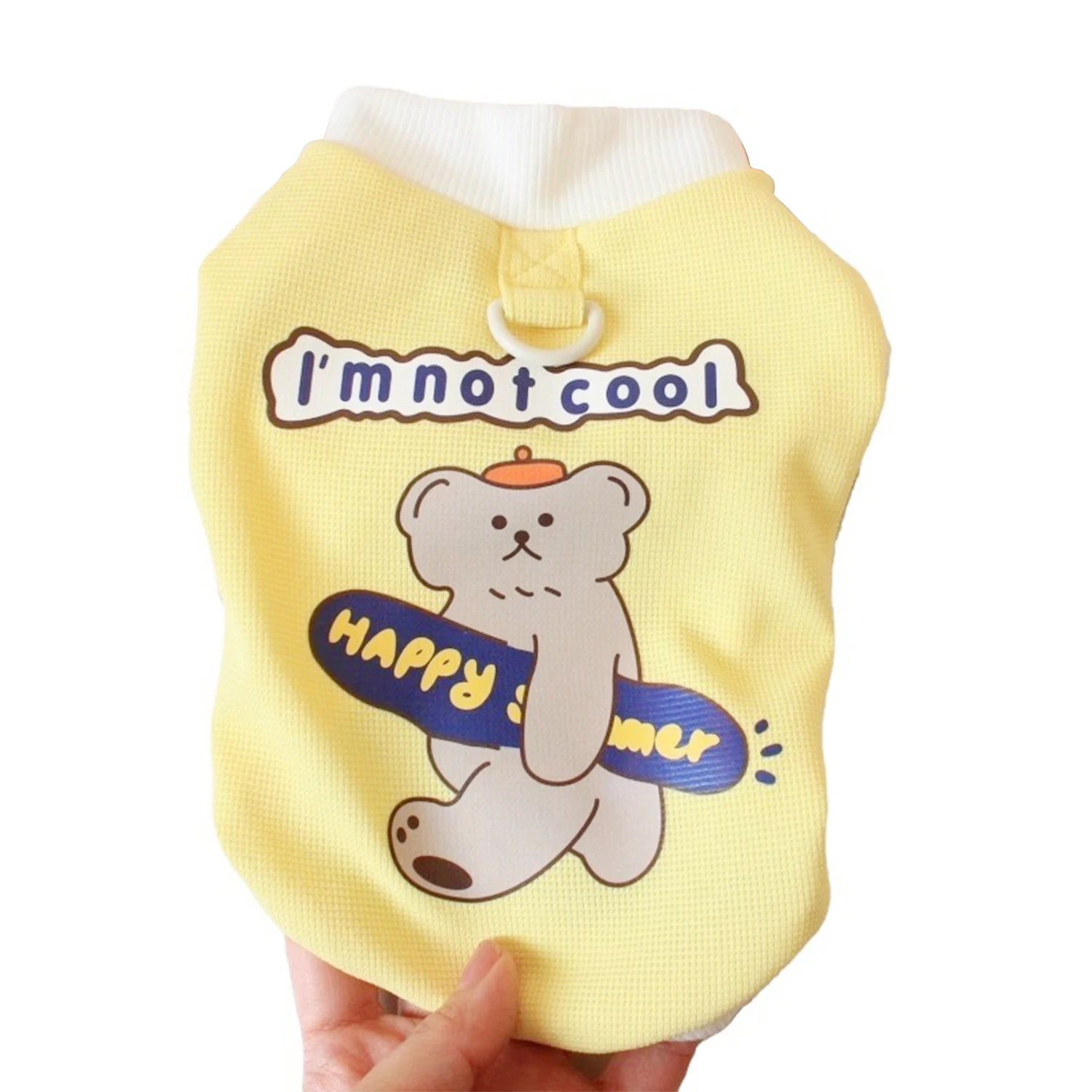 Truelove الكرتون طباعة كلب الملابس تي شيرت سترة تشيهواهوا الاشياء جرو الملابس الملابس السلع تنفس سترة للقطط #5