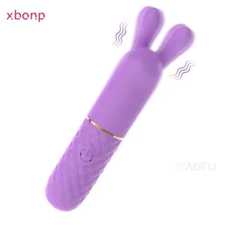 Powerful USB Charge Mini Bullet Vibrator for Women 10 Speeds Clitoral Stimulator Erotic Masturbation Adult Goods Sex Toys