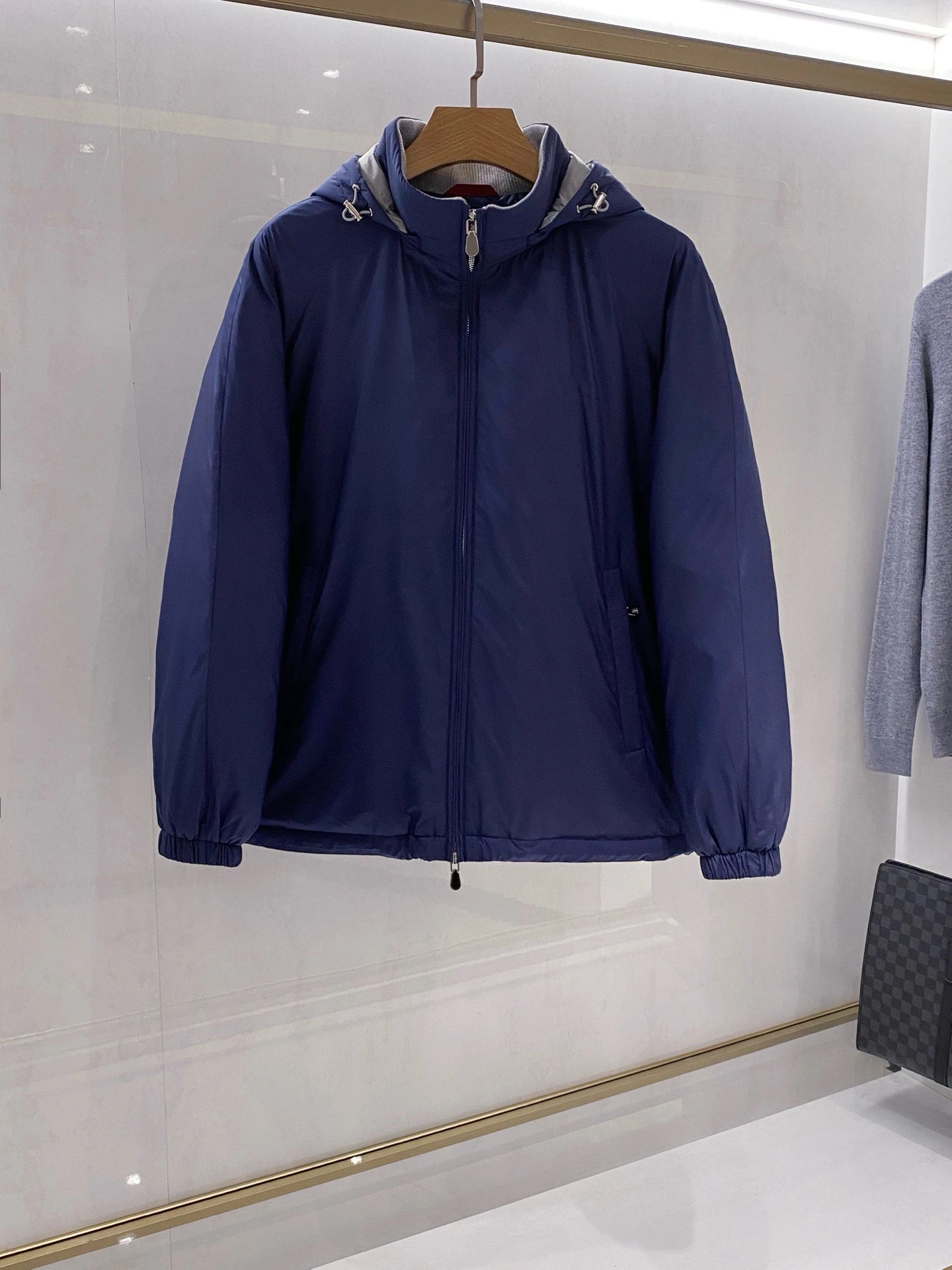 

Ligentleman BC Edition Men's Casual down Jacket Detachable Hat Autumn Winter White Duck down Fashionable Urban Style Waterproof