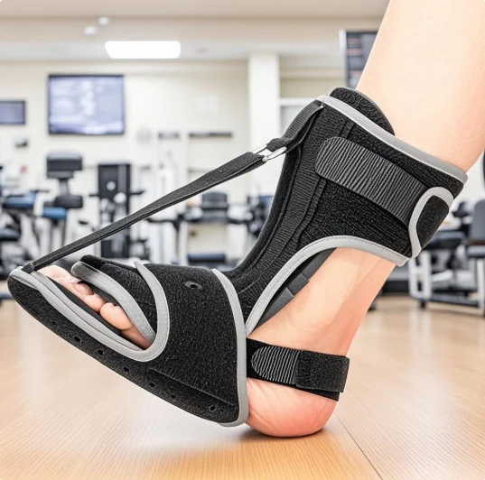 Adjustable Ankle Foot Support Sponge Padding Ankle Arch Support Stretch Boot Tendonitis Foot Drop Brace Plantar Fasciitis