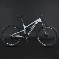 Downhill Bicycle DH AC MTB Bike Hydraulic Disc Brake Aluminum Alloy Frame Lockable Fork 24/27/30 Speed 26/27.5Inch Wheelset