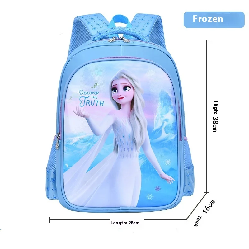 Disney Frozen Backpack Elsa Anna Snow Queen Cute Backpacks School Bag Breathable Backpack Festival Gift School Supplies