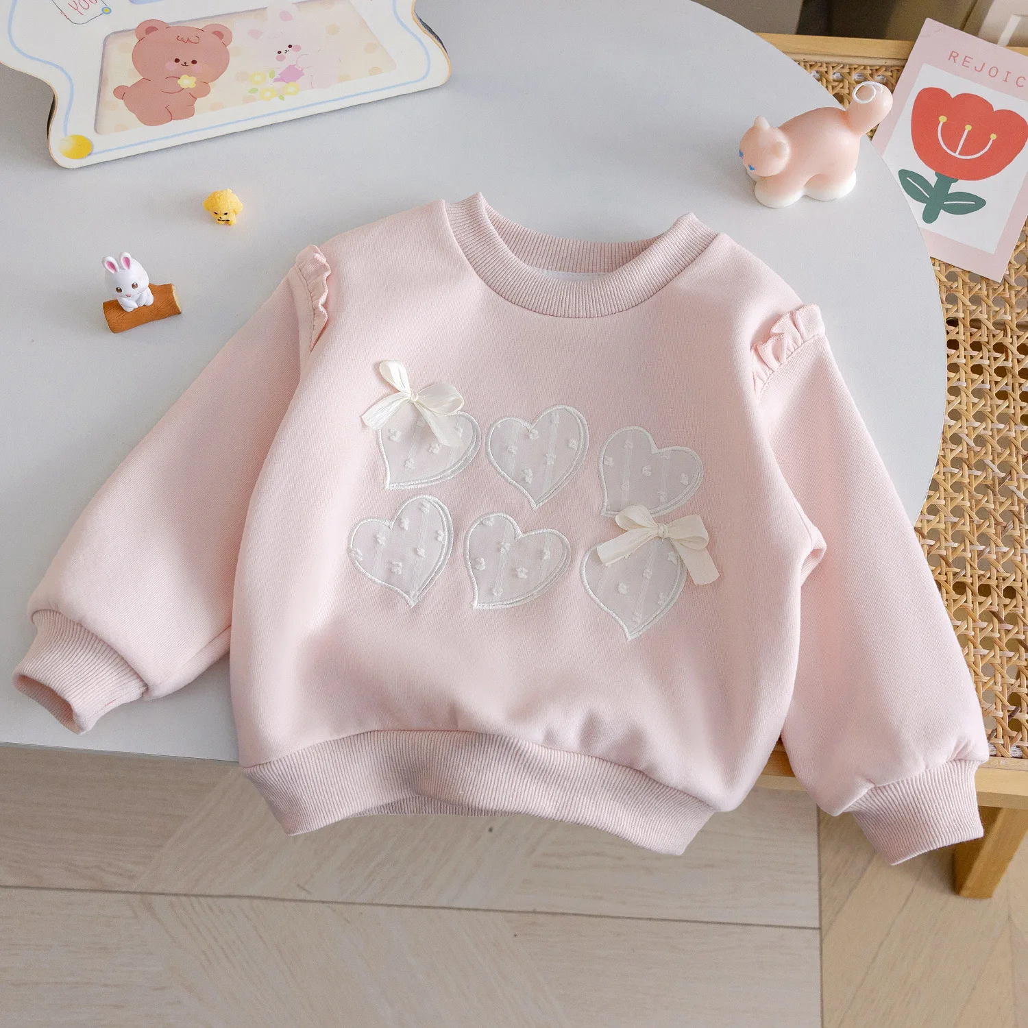 Meninas moletons primavera outono 2025 crianças pulôver de algodão topos para roupas da menina do bebê crianças camisetas bonitos outerwear outfits 6y