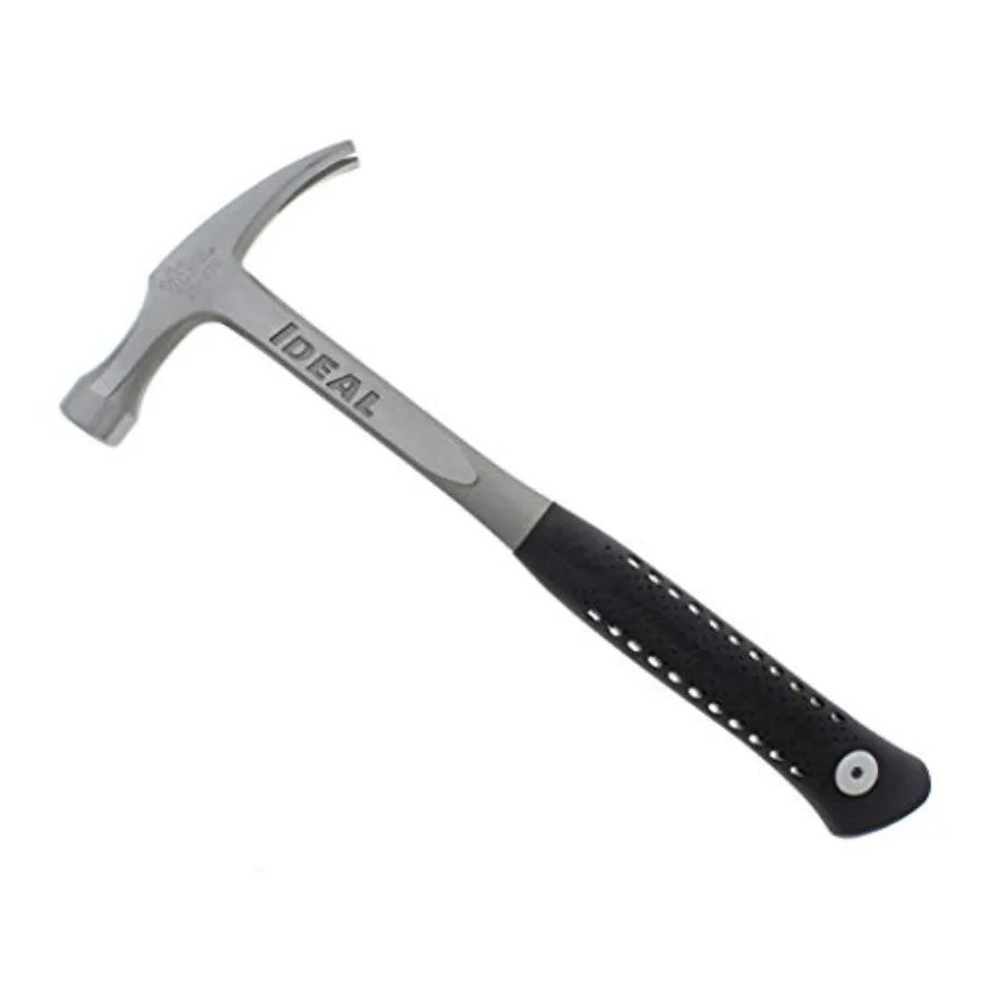 

Electrical 35-210 Drop-Forged Hammer - Electrician's Hammer 28.5 oz. 14-1/2 in. Claw Hammer for Professional Electrical I