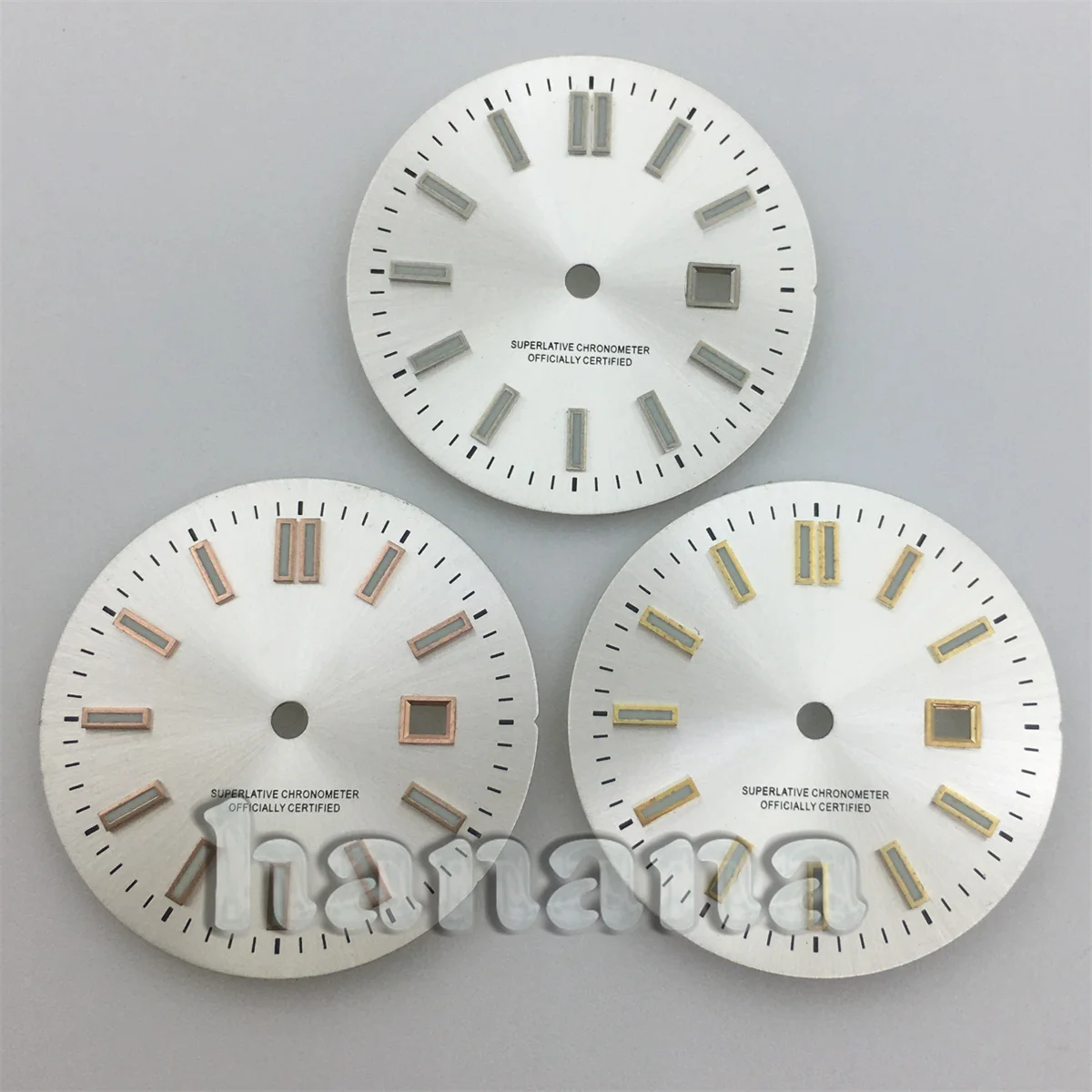 قرص مضيء C3 لساعة NH05 مقاس 24.5 ملم للسيدات مناسب لساعات السيدات ذات حركات NH05 وNH06