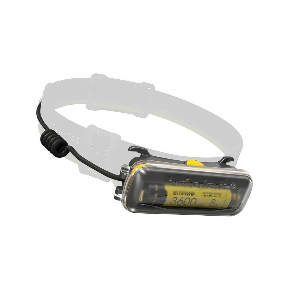 NITECORE 18650 Extension Battery Case 18650 Battery Charger For NU40 NU43 NU50 NU53 Headlamp Power Supply Accessories