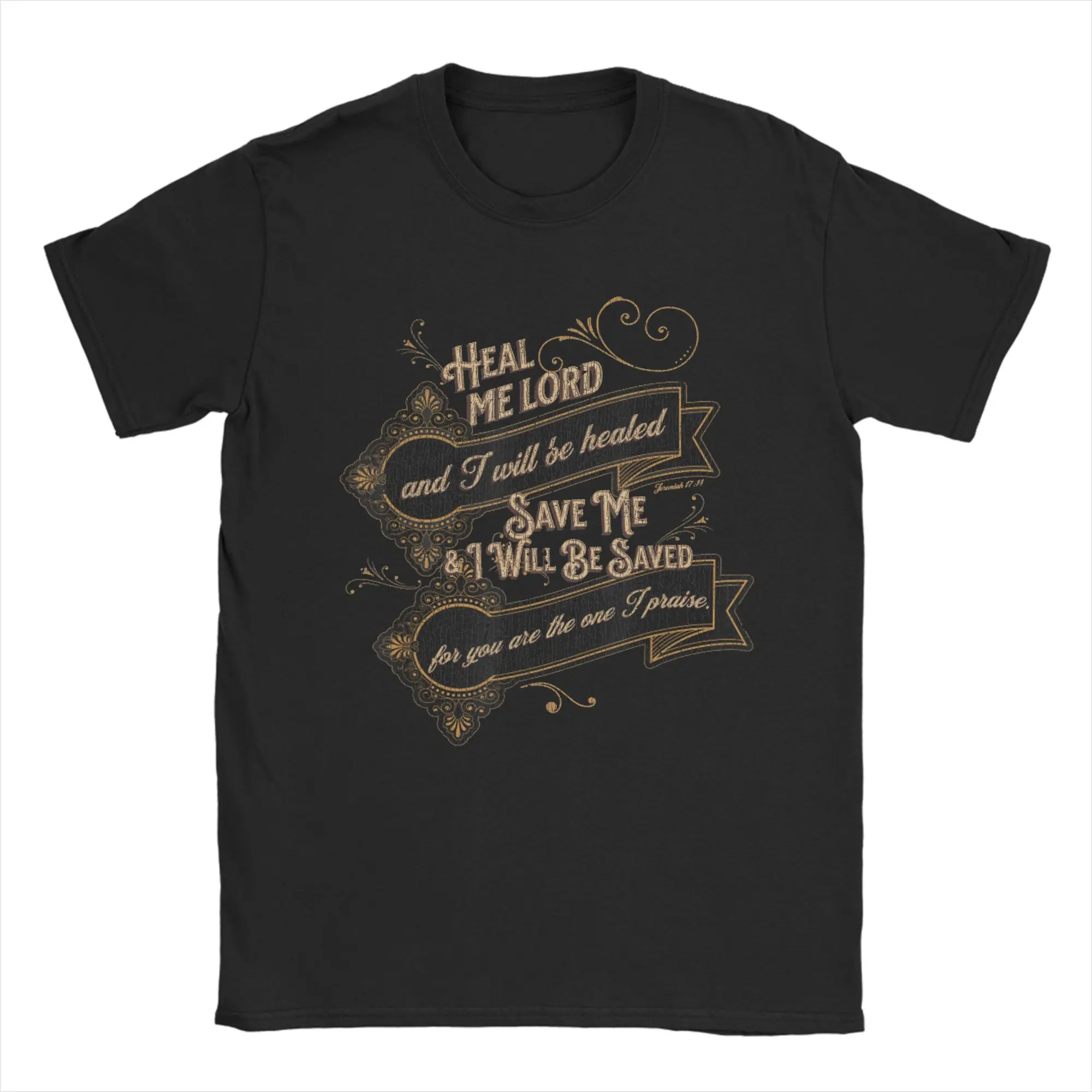 Funny I Sought The Lord And He Answered  T-Shirts for Men Round Neck 100% Cotton T Shirt  Short Sleeve Tee Shirt Adult Clothing