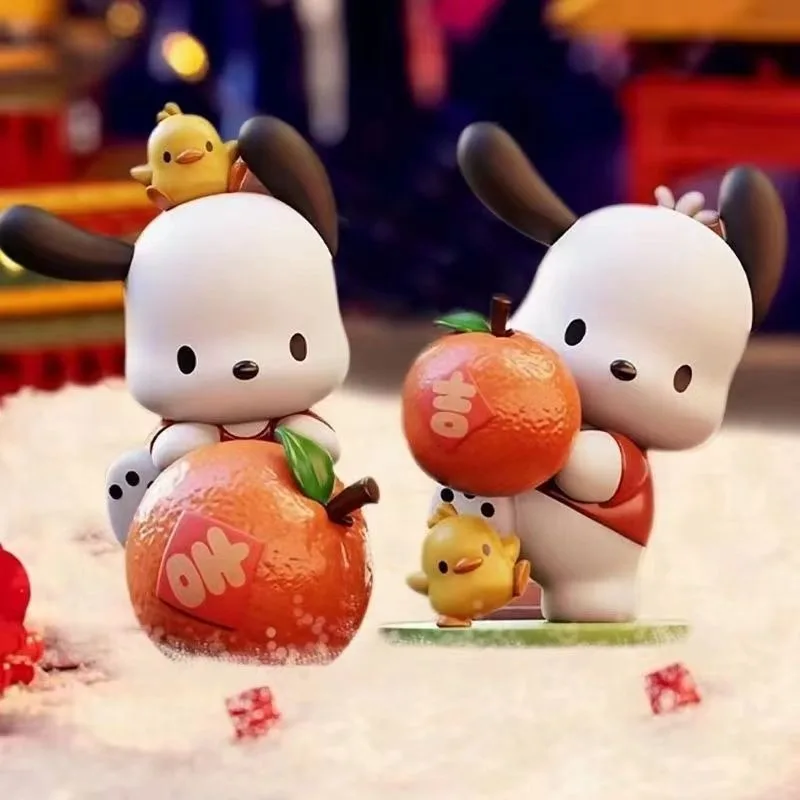 Sanrio pochacco ตุ๊กตาการ์ตูนน่ารักและสร้างสรรค์, ใหม่ตุ๊กตามือรุ่นทันสมัยและใช้งานได้หลากหลายของตกแต่งตั้งโต๊ะของขวัญวันหยุด