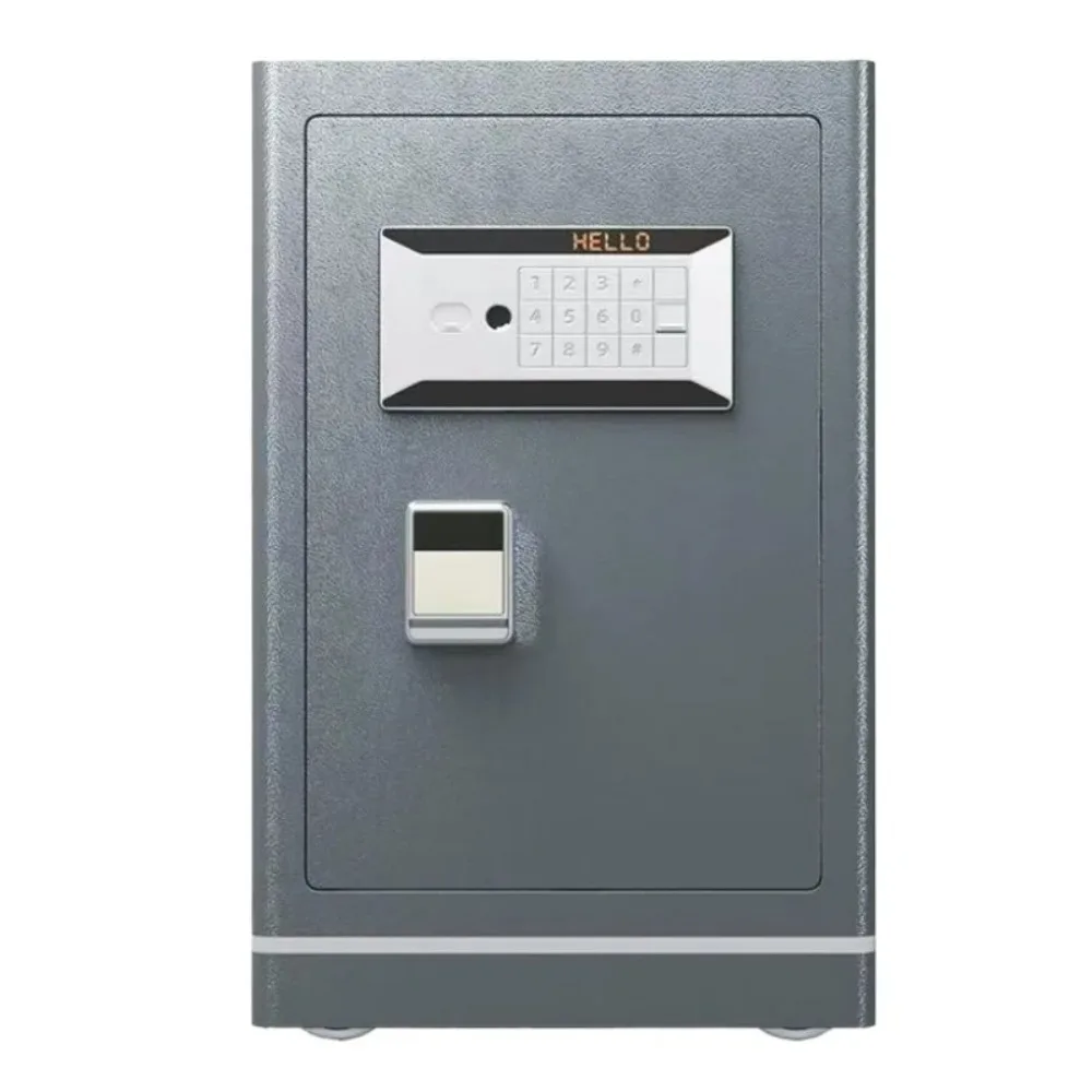 

Starry sky gray all-steel safe home office function fingerprint password key mobile phone interconnection can be fixed