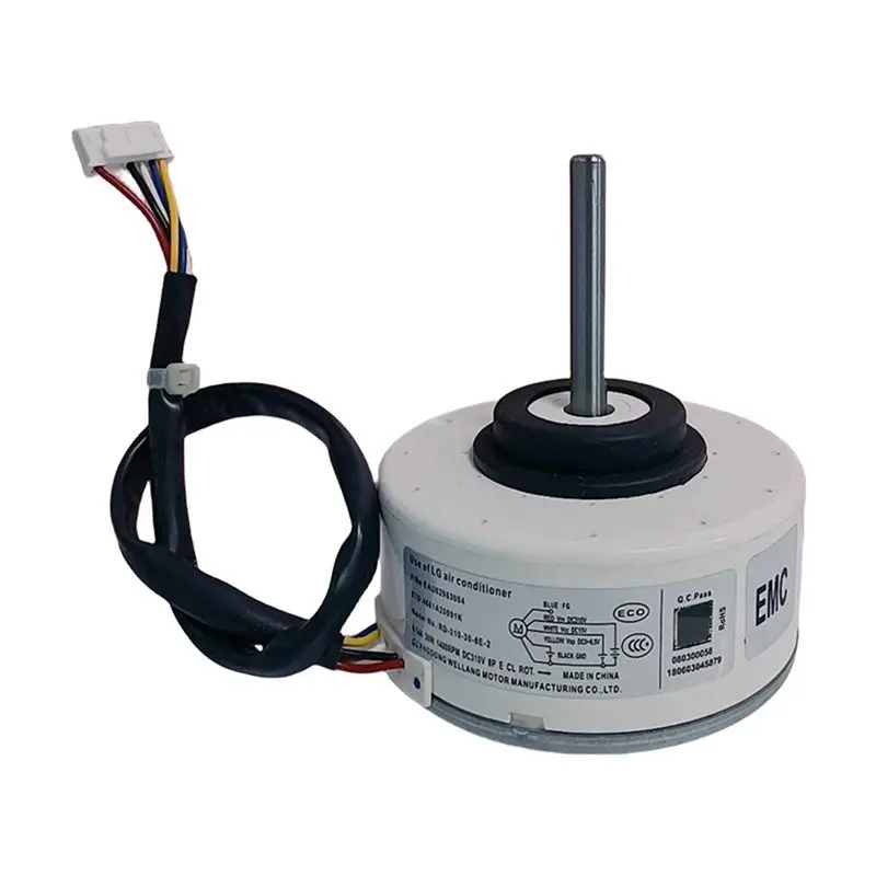 

Air Conditioner DC Motor Fan SIC-37CVJ-F130-3 EAU62983004 4681A20091K RD-310-30-8E-2 For L G Inverter Motor-ABQU