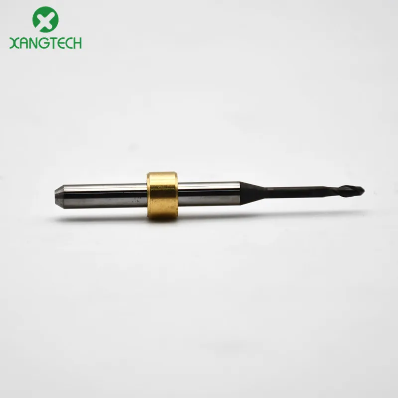 Free Shipping XANGTECH Dental Lab Zotion Milling Bur 0.6/1.0/2.0mm for Zirconia Block