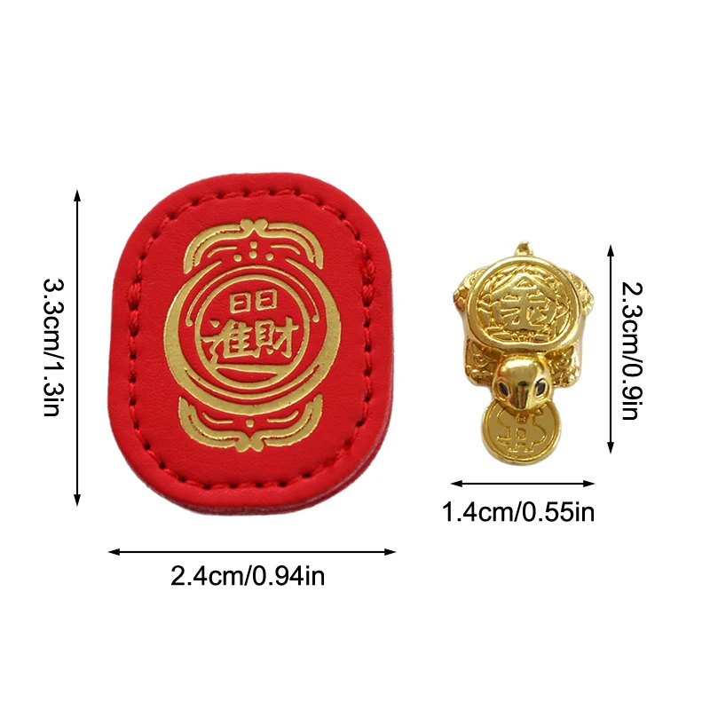 Lucky Turtle Wallet Charm Money-biting TurtleOrnaments Decor With 