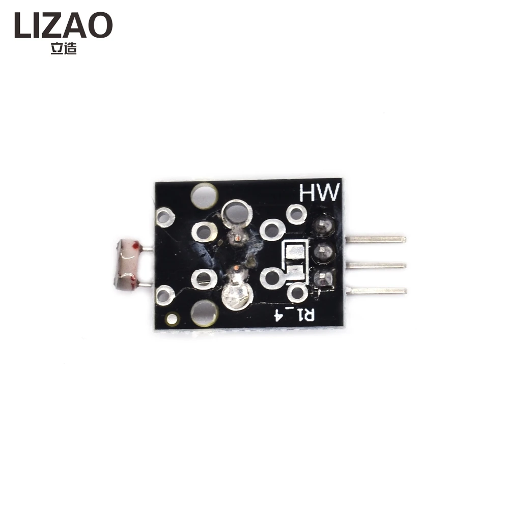 LIZAO 3pin KY-018 Optical Sensitive Resistance Light Detection Photosensitive Sensor Module DIY Kit