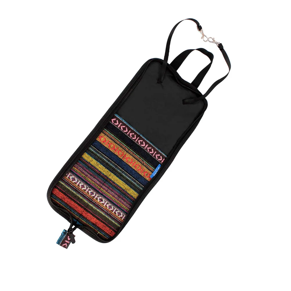 

Portable Drumsticks Bag Oxford Cloth Water-Resistant Drum Stick Pouch For Sticks Mallets Storage Gripped Handle Lightweight
