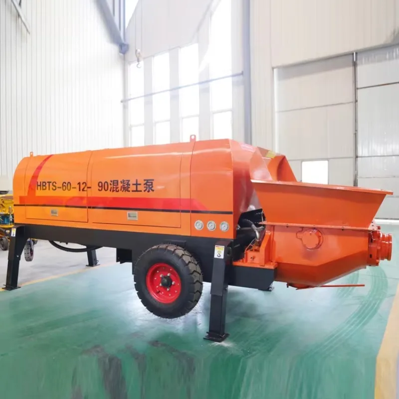 Powered Concrete Delivery Pump Motor Core Components Efficient Concrete Pump for Construction