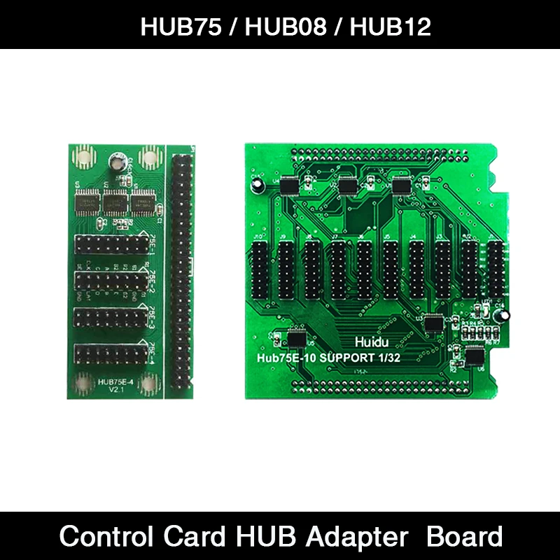 

HUB75E-10 / HUB75E-5 / HUB75B-4 / HUB08-8 / HUB12-16 / HUB40A-8 LED Control Card Adapter Board