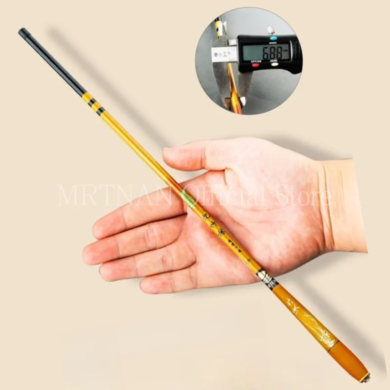 

Сверхлегкая телескопическая удочка 1,8-4,5 м, супертвердая ручная удочка для путешествий, короткая секция, портативные удочки