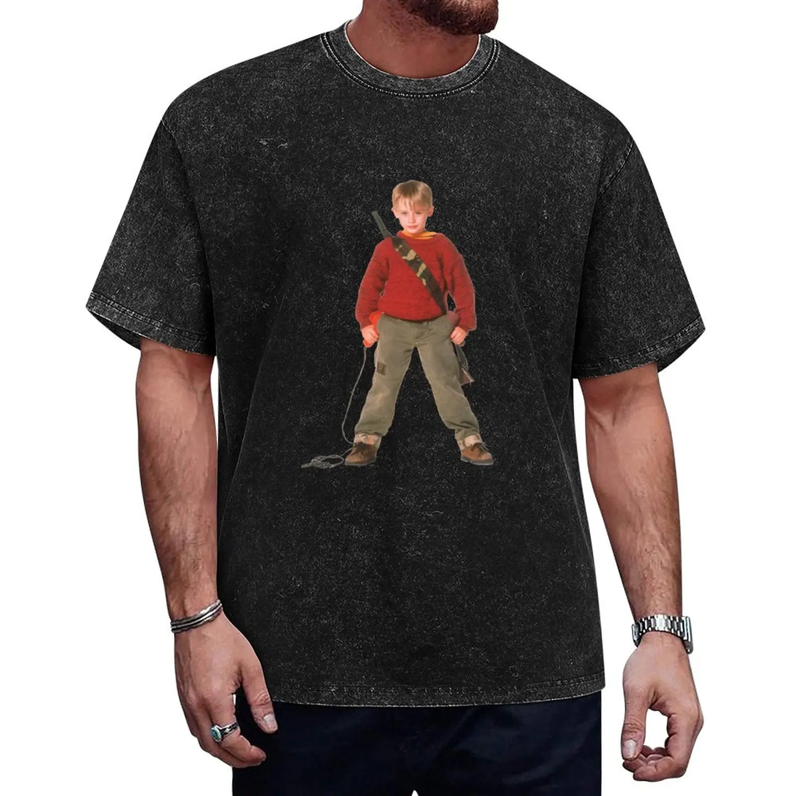 

Home alone T-Shirt luxury t-shirt oversizeds oversized graphic tee funny gifts t shirts men