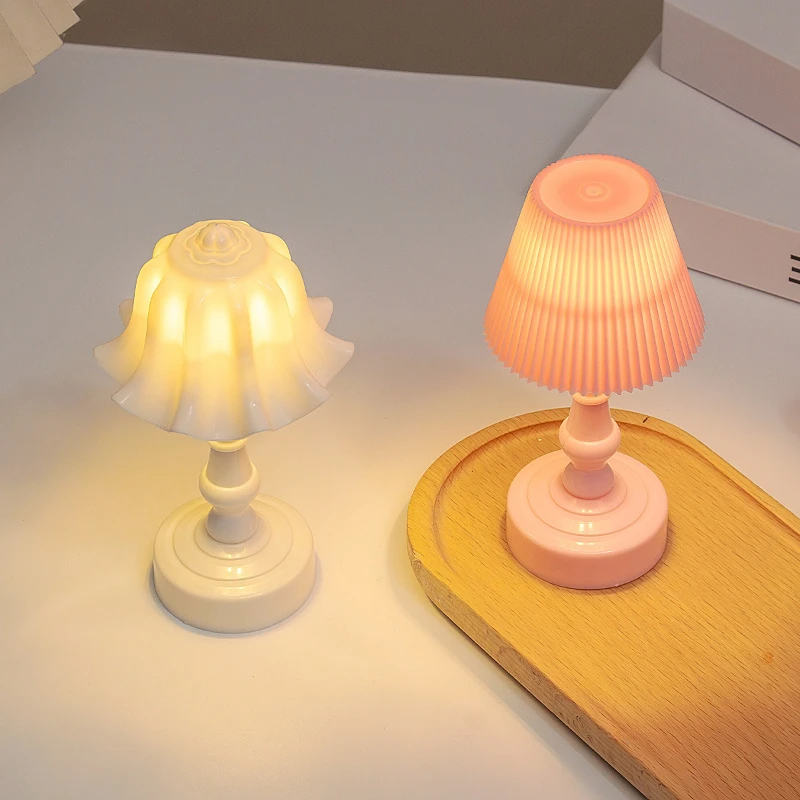 

Bedroom bedside lamp dormitory creative desktop ornament sleep lamp