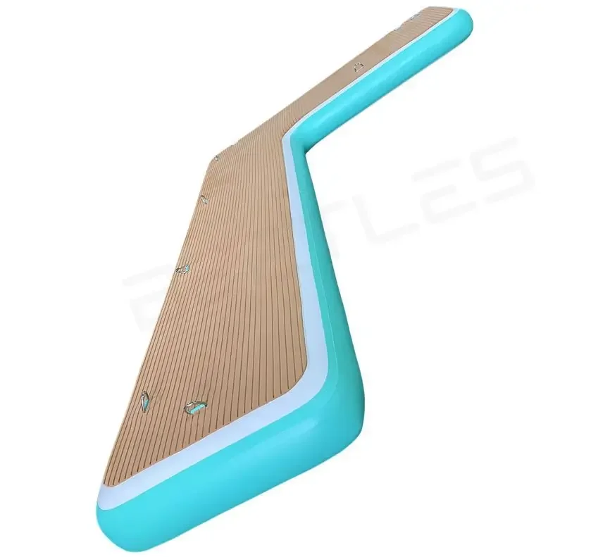 OEM Inflatable Floating Water Dock Platform  Portable Docking Inflatable Platforms for Boat