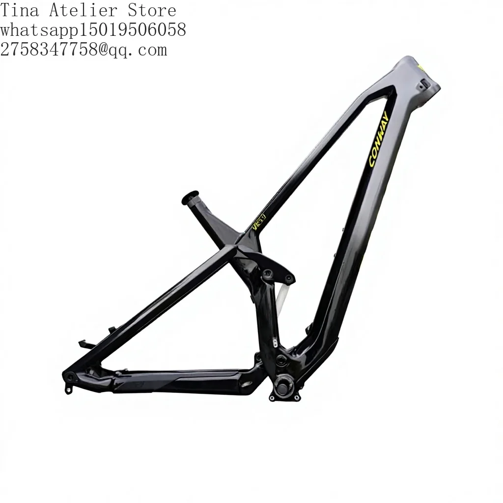 Low Price CONWAY  Carbon Fiber Mountain Bike Disc Brake Soft Tail Endure Shock Absorption Off-road 27.5/29 Inch Wheel Size