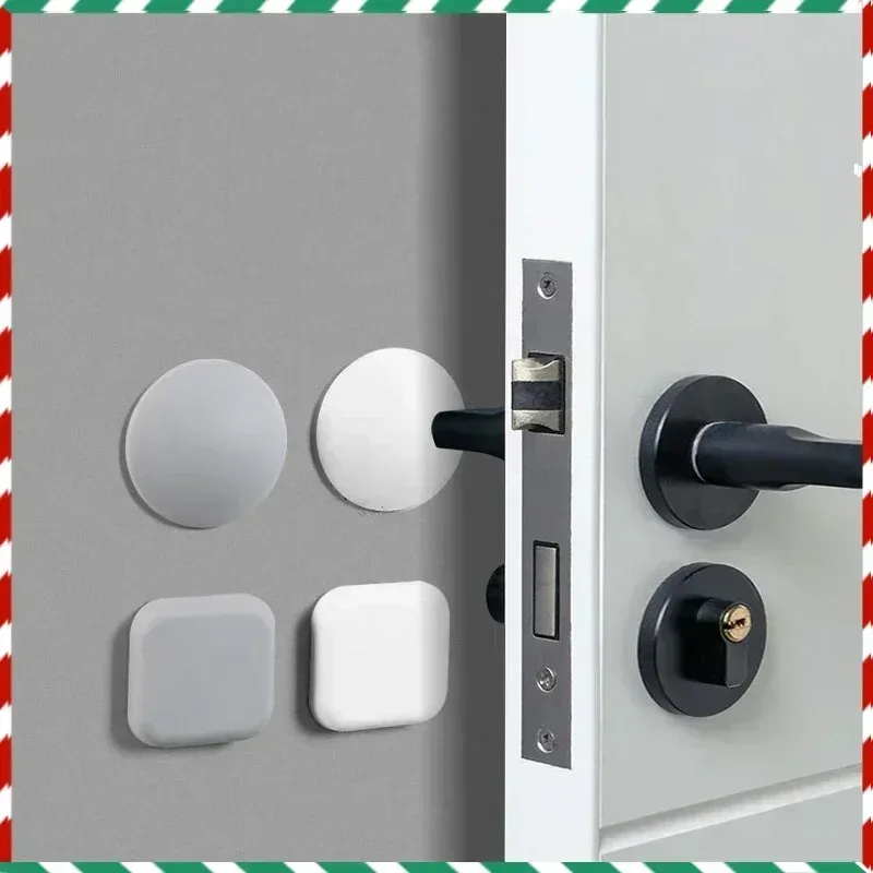 Силиконовый дверной стопор, ручка, бамперы, самоклеящаяся бесшумная противоударная защита, накладка для портов, обустройство дома, защитная накладка для стен, новинка
