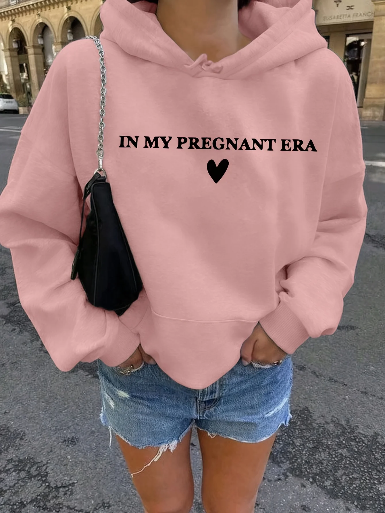 Pregnant Women's Commemorative Hoodie, Easy To Create A Warm and Casual Style, Preferred for Autumn and Winter Women's Clothing