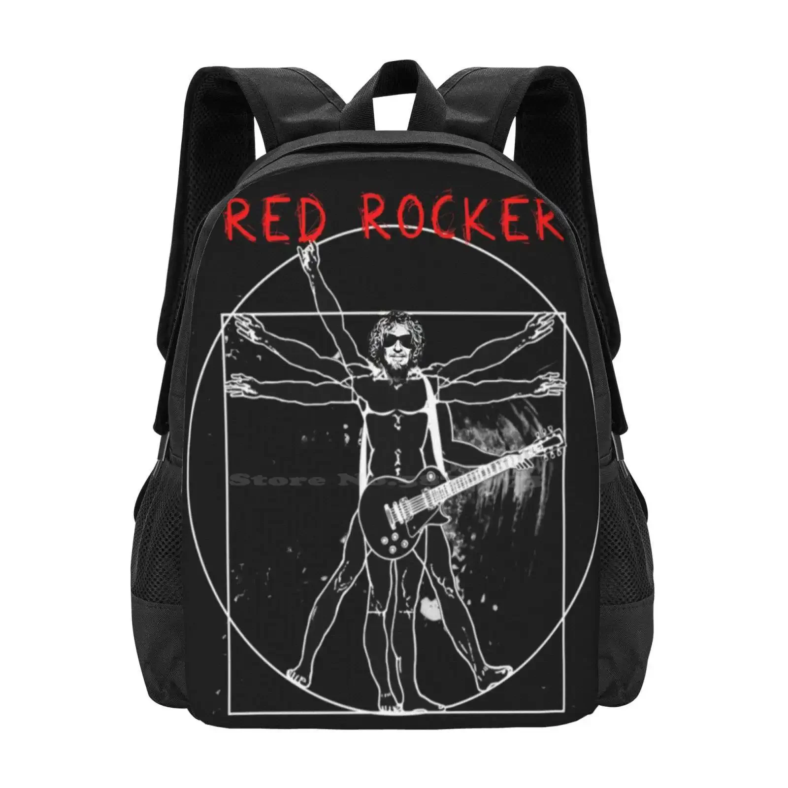

The Red Rocker Backpacks For School Teenagers Girls Travel Bags Cabo Wabo Red Rocker Cabo San Lucas Sammy Hagar Music Band