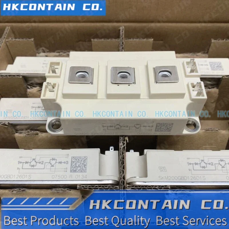 

NEW MODULE SKM200GBD126D1S SKM300GBD126D1S FREE SHIPPING