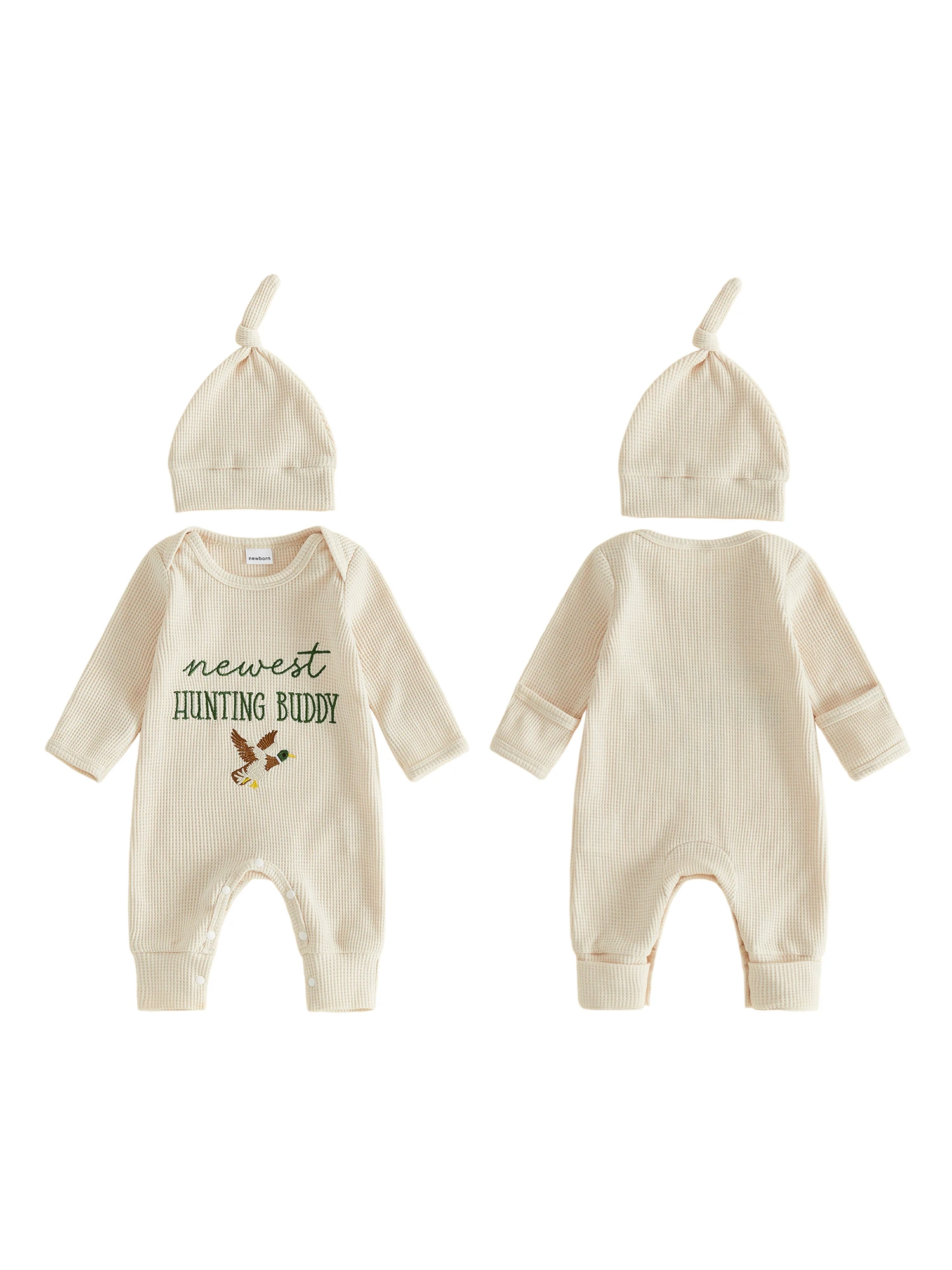 Boy Fall Crew-Neck Embroidery Crew Letter-Wild-Goose Embroidery Crew Goose Embroidery Crew Romper Letter Wild