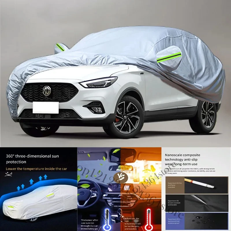 

For MG-ZS Auto Anti snow Anti dust Anti-uv Anti peeling paint And Anti Rainwater 210t Car cover protection