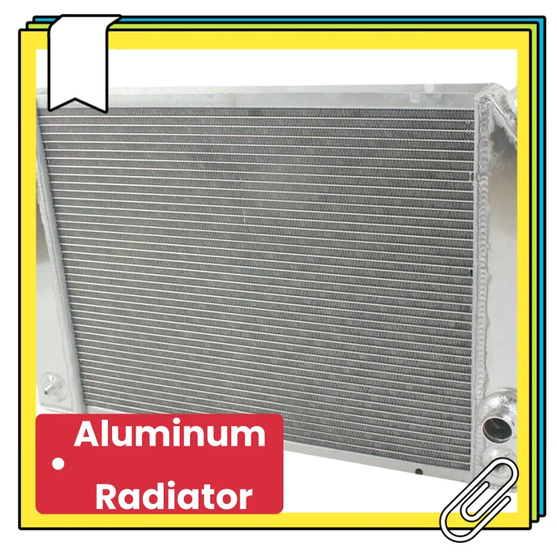 Nuevo para Pontiac Fiero Pontiac Fiero GT/SE/Sport/Indy/Mera/Formula I4 V6 2.5L 2.8L 1984-1988 151/173 radiador de aluminio