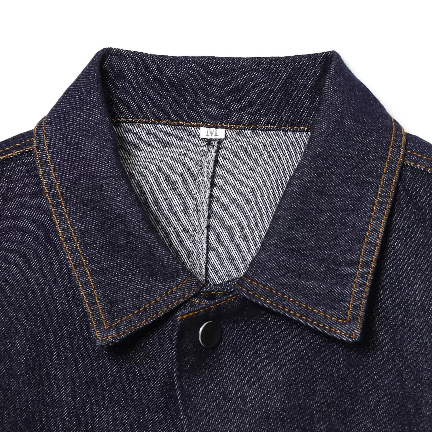 JNLEAOG レディースファッショナブルカウルネックデニムトップス秋新作スリムカジュアル万能デザインロングスリーブポリエステルコート