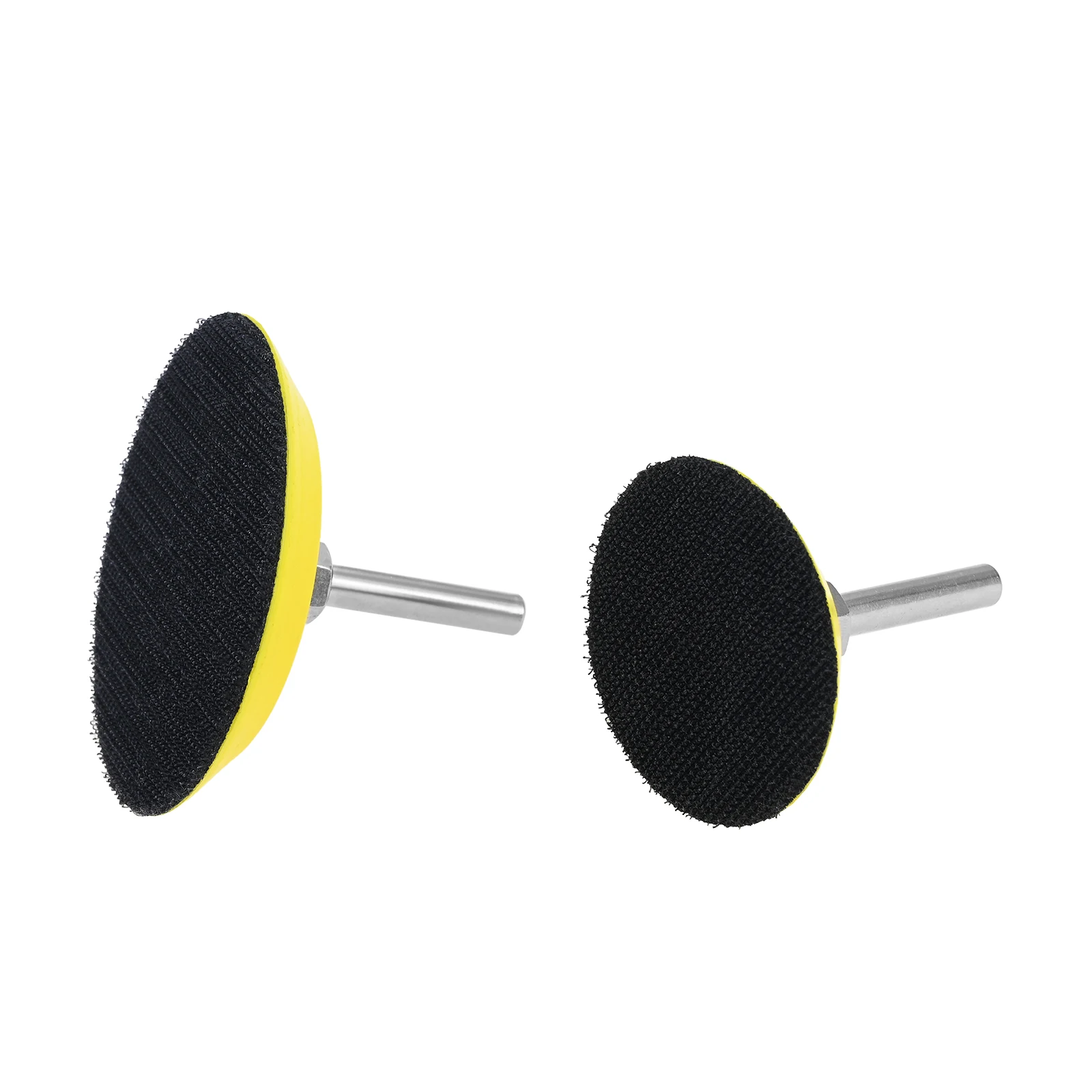 Base de Lixamento com Gancho e Laço de 2/3 Polegadas com Haste de 1/4 Polegada (6,35mm) para Ferramentas Rotativas Universais, Retificadoras, Retifica