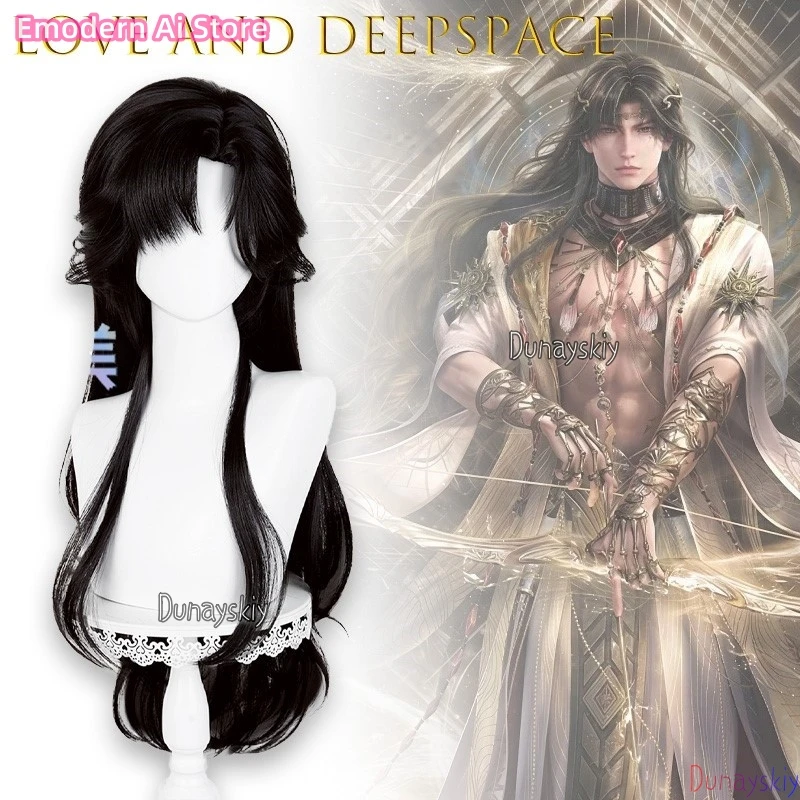 

LOVE AND DEEPSPACE Final God Zayne Long Hair Version Cos Wig Scalp Top Anime Outfit Высокое качество Jirai Kei תח Îות Cos Wig Party