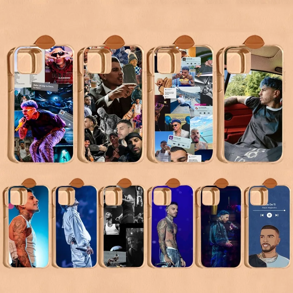 Rap Singer Rauw Alejandro Phone Case For IPhone 16 15 8 7 6 6S Plus X SE XR XS 14 11 12 13 Mini Pro Max Mobile Case