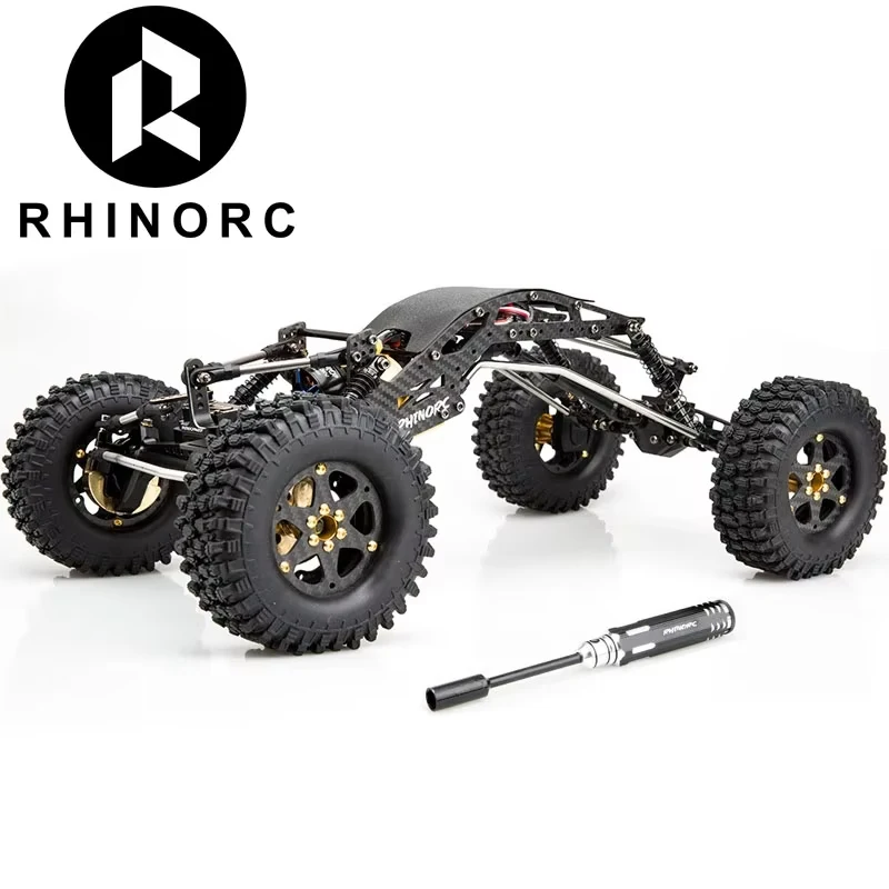 Rhino Crawler YUE ONE V2 1:10 RTR Edition 80A ESC S12 Sporty Brushless Motor 45KG Servo RC Car Parts Toys