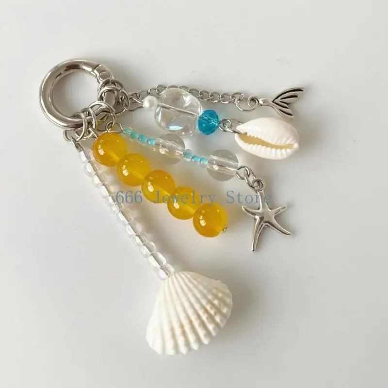 F2TD Marine Themed Star With Natural Stone And Shell Beach Decoration