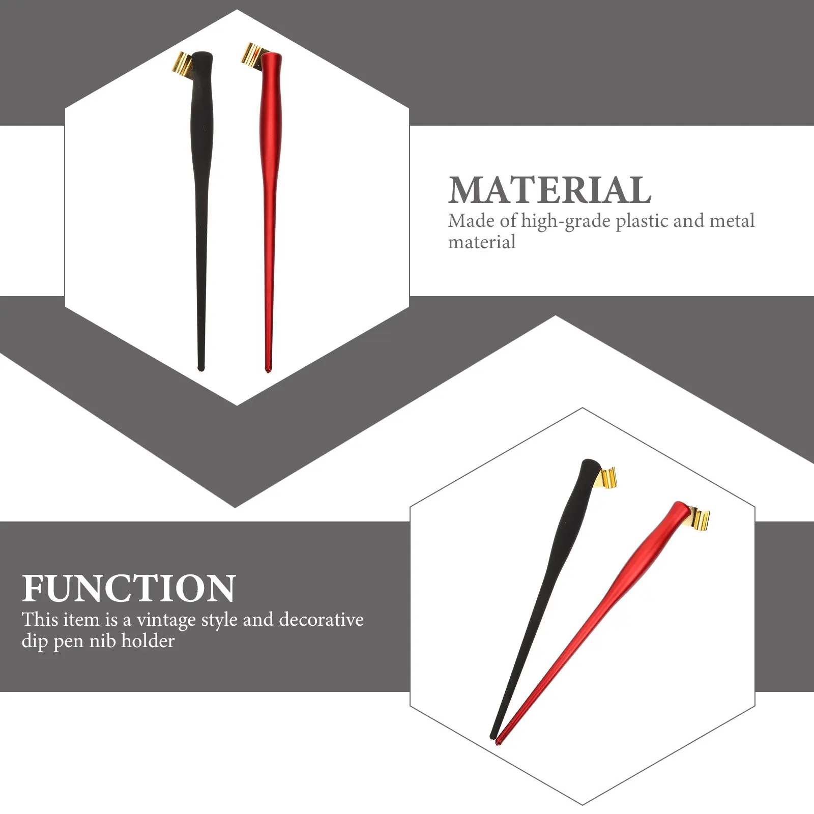 

2 шт. косой держатель для ручки для каллиграфии в стиле ретро, легко чистится, подарок для письма для любителей каллиграфии