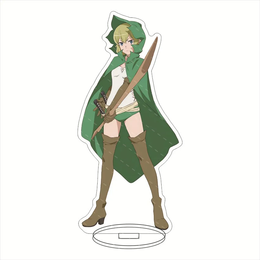 16CM Anime Figure Is It Wrong to Try to Pick Up Girls in a Dungeon? Bell Cranel Ais Hestia Cos Acrylic Stand Ornaments Gifts