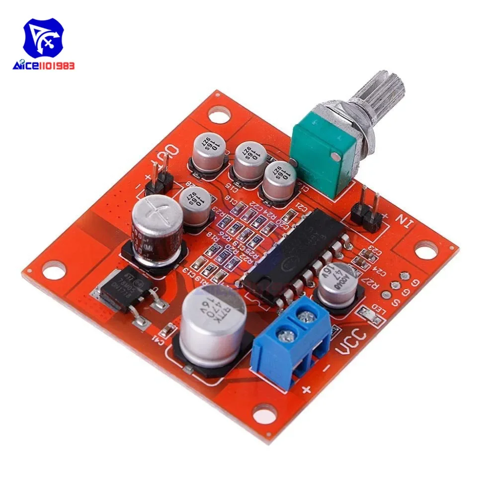 diymore PT2399 Microphone Reverberation Noard DC 6 -15V Effect Super M65831 Microphone Preamplifier