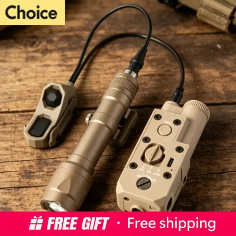 Light Weight Portable Kit DBAL-MINI Complete Laser Set Dual Control Red Green Flashlight Outdoor Carry Parts