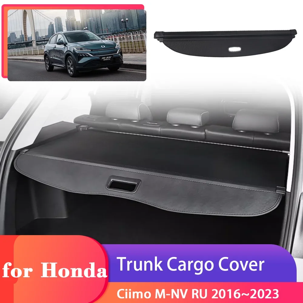 Trunk Cargo Cover for Honda Ciimo MNV M-NV RU 2016~2023 Rear Tray Luggage Security Shield Curtain Partition Privacy Accessories