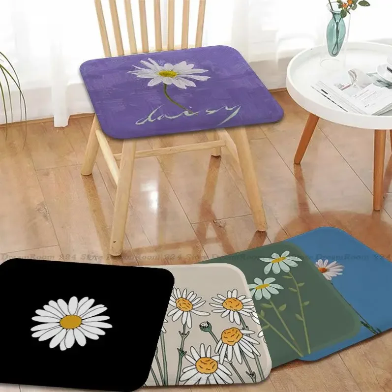 

Daisy Cushion Mat Creative Fabric Cushion Non-slip Living Room Sofa Decor Students Stool Tatami Office Chair Mat Pad