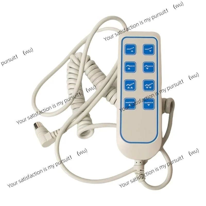 for HX5F Lift Chair Hand Controller With 8 Pin 9 Cores Plug Lifting Bed Controller Electric Operating Table Manual Controller