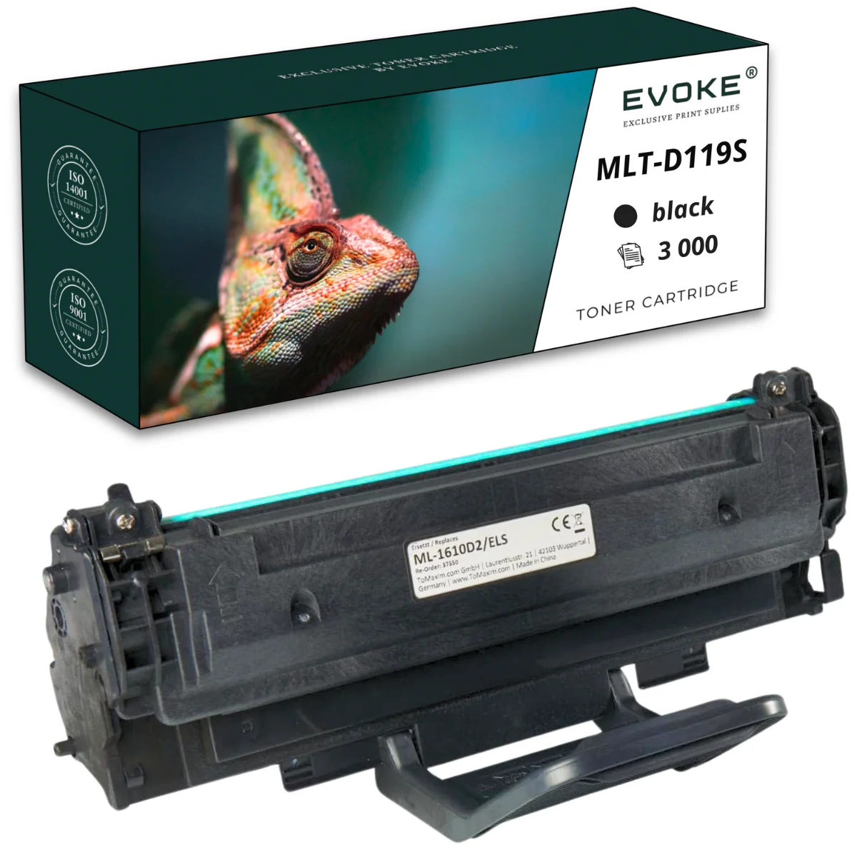 Toner Voor Samsung MLT-D119S Printer Zwart | 3000 Pagina 'S | Ml 19S 119S