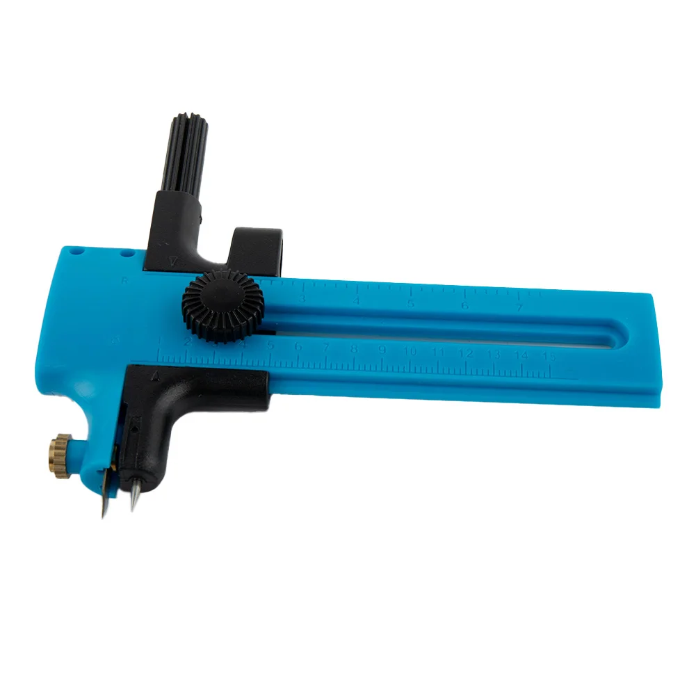 For Home For Office DIY Scrapbook Cutter Approx. 93x112mm 3.66x4.4in Non-slip Grip Ultra-cutting Blade Built-In Blade Cover