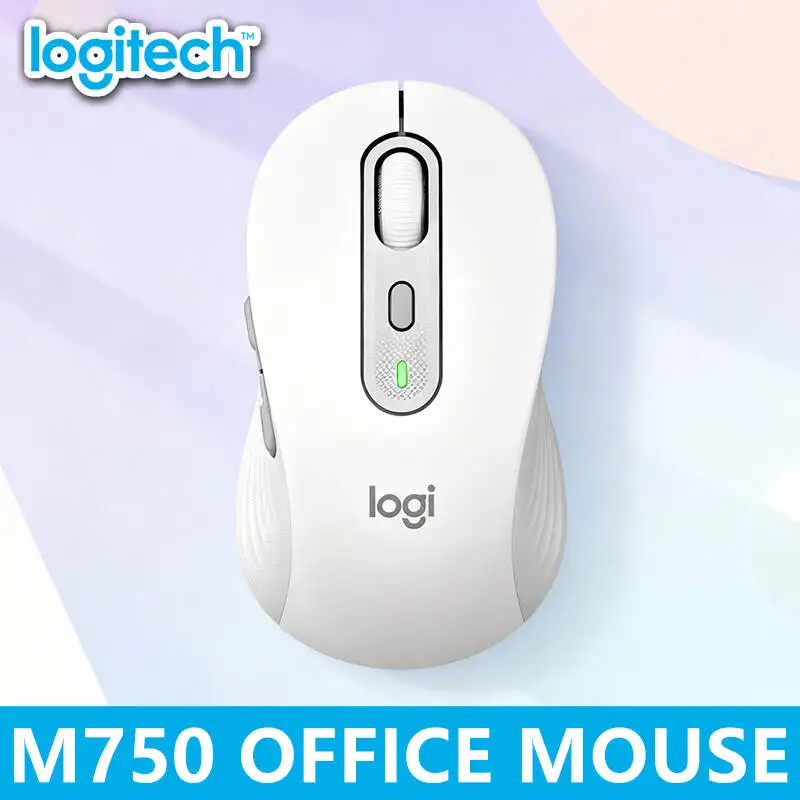

Logitech M750/M650/M650L Wireless Mouse - Vertical Ergonomic Design, Long Battery Life, Compatible with Windows/Mac/iOS