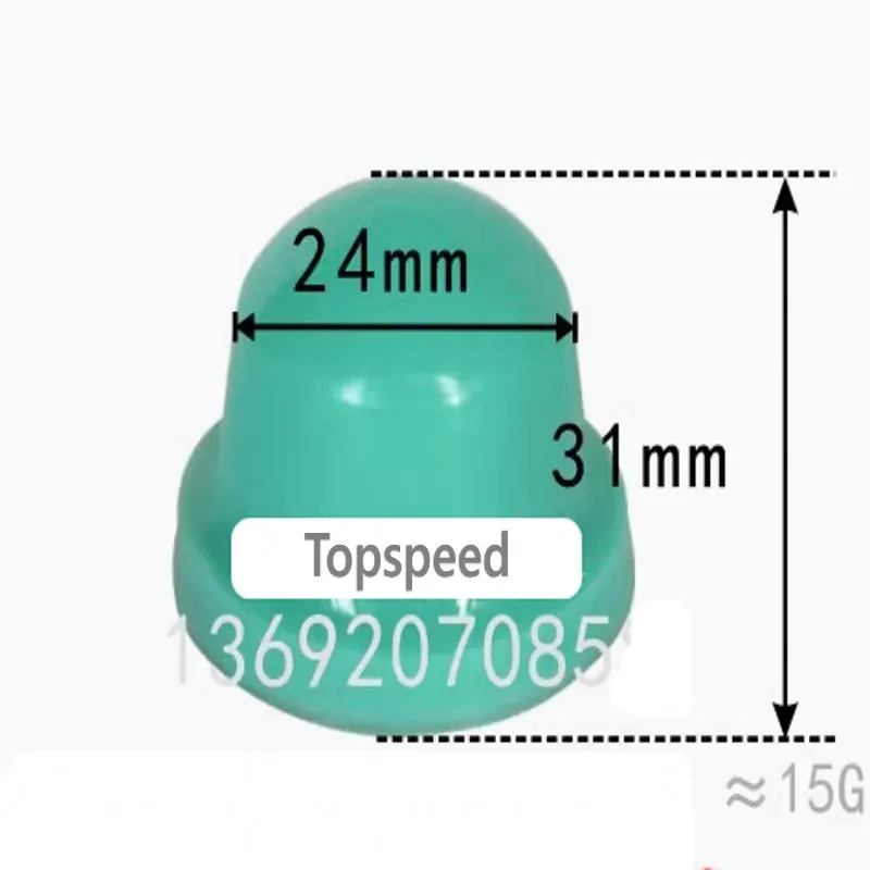 Silicone Rubber Pads For Pad Print Round Shape Dia 24mm